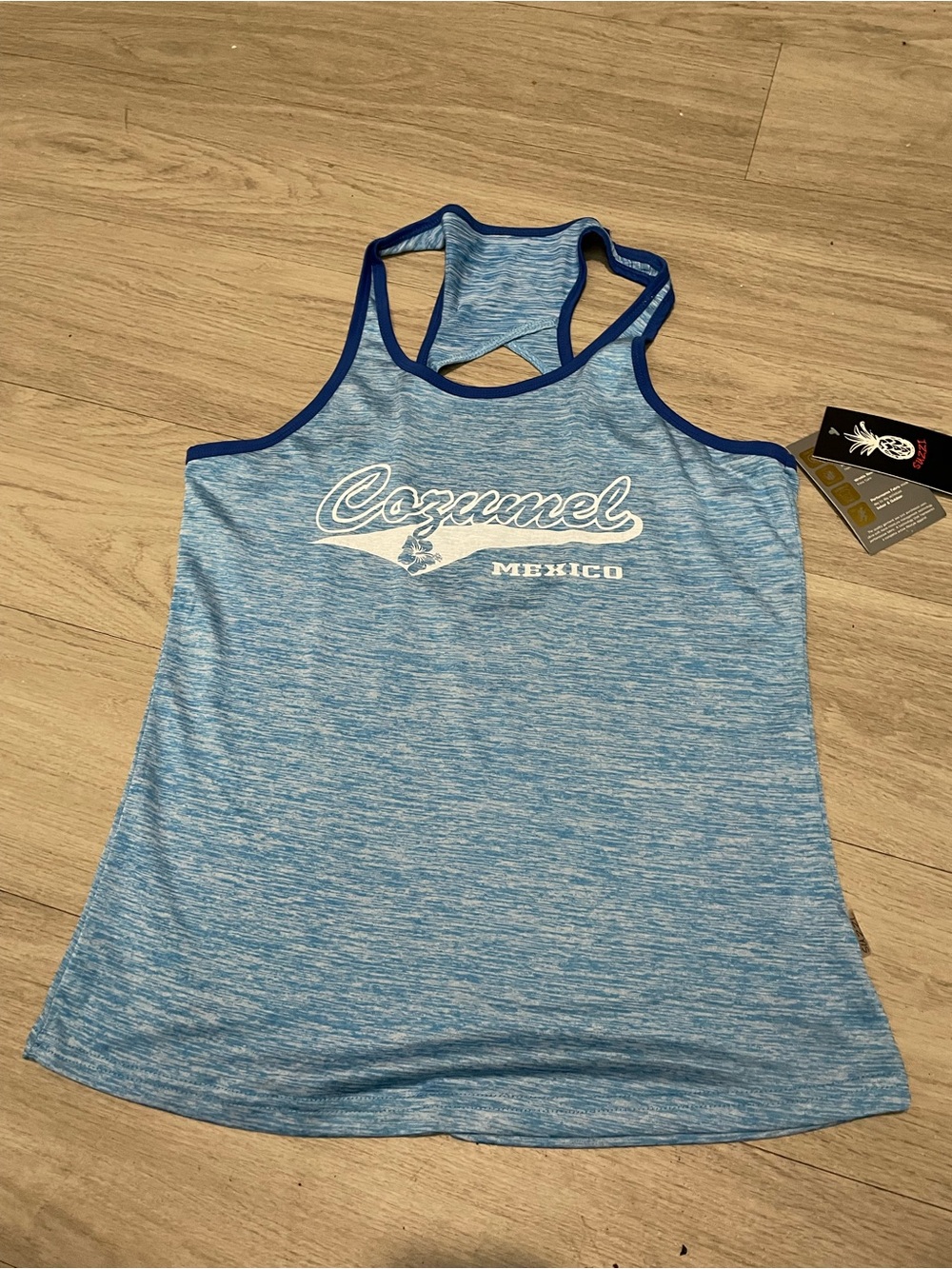 Cozumel Mexico Blue Tank Top - Women's Racerback